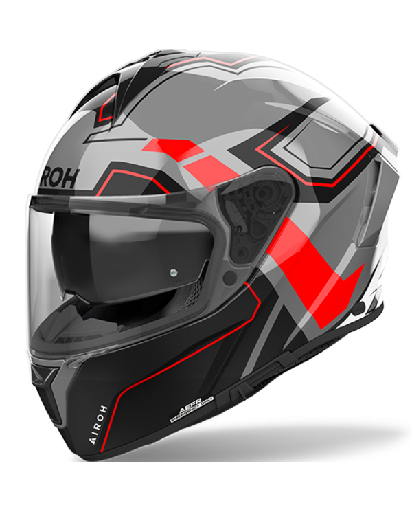 CASCO AIROH SPARK 2 DART RED GLOSS