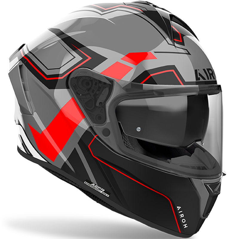 CASCO AIROH SPARK 2 DART RED GLOSS