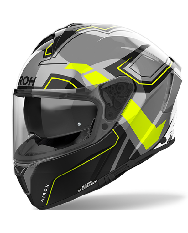CASCO AIROH SPARK 2 DART YELLOW GLOSS