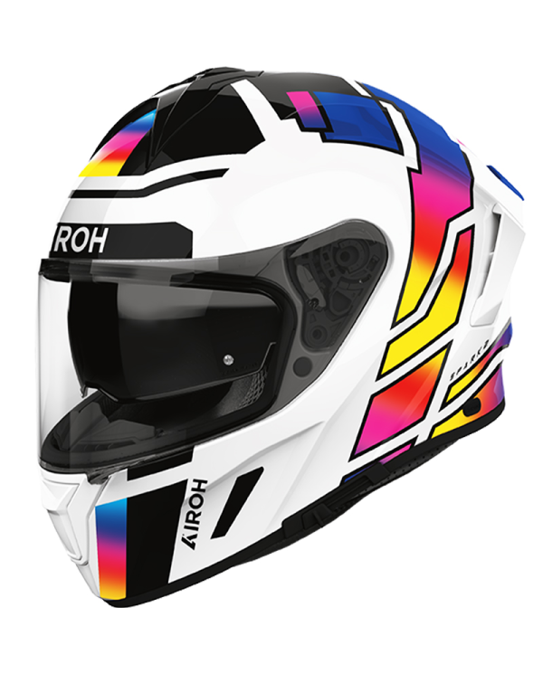 CASCO AIROH SPARK 2 LIVELY RAINBOW GLOSS