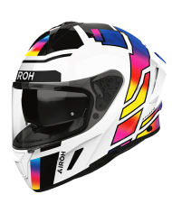 CASCO AIROH SPARK 2 LIVELY RAINBOW GLOSS