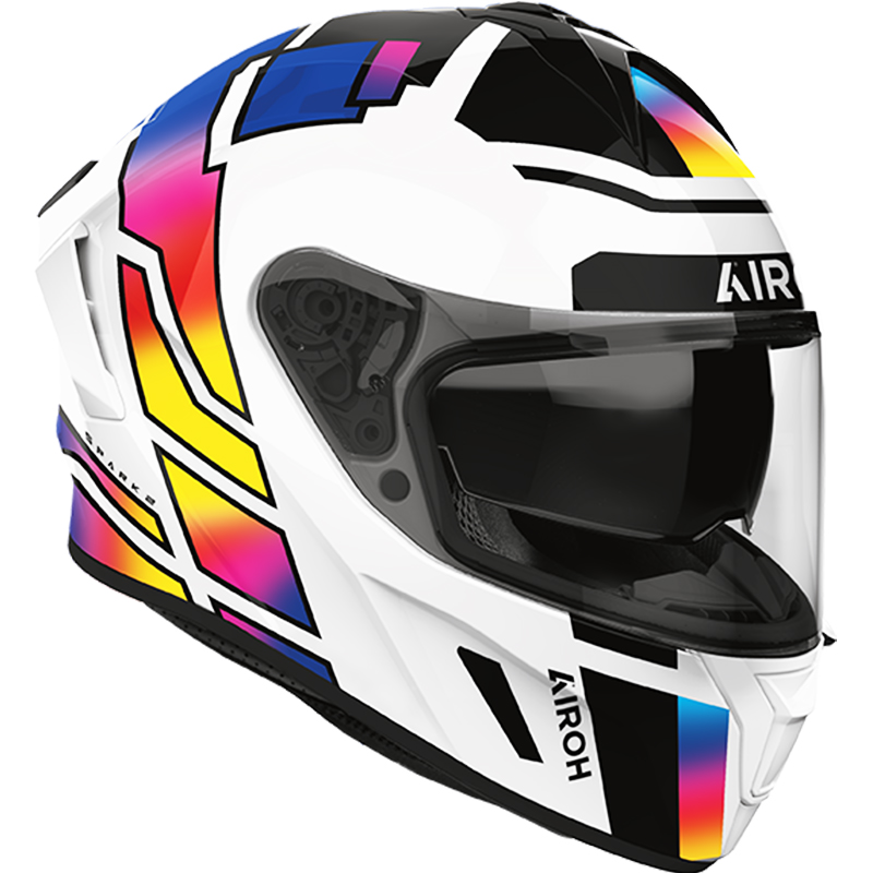 CASCO AIROH SPARK 2 LIVELY RAINBOW GLOSS