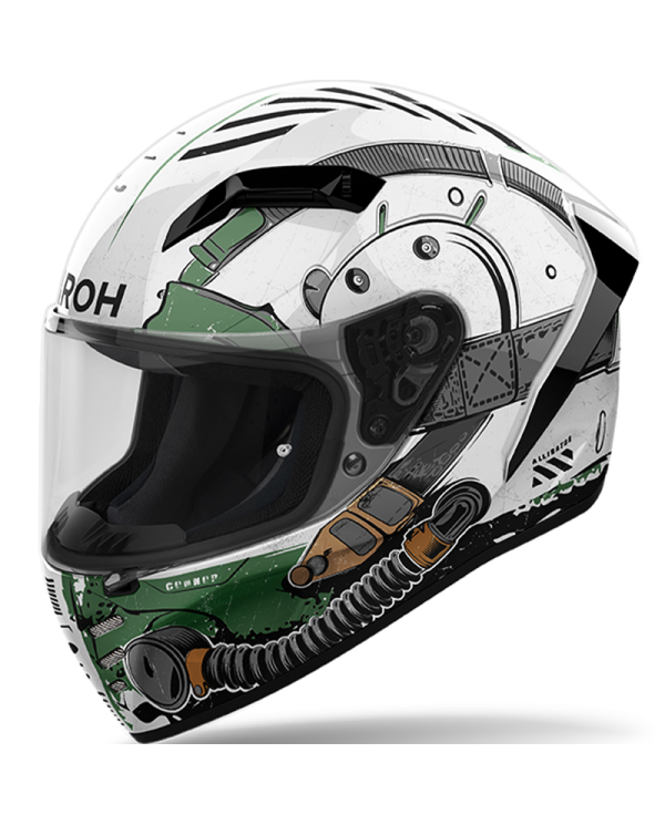 CASCO AIROH CONNOR ALLIGATOR GLOSS