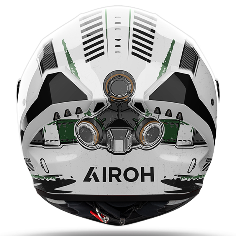 CASCO AIROH CONNOR ALLIGATOR GLOSS