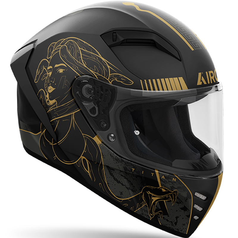 CASCO AIROH CONNOR TITAN MATT