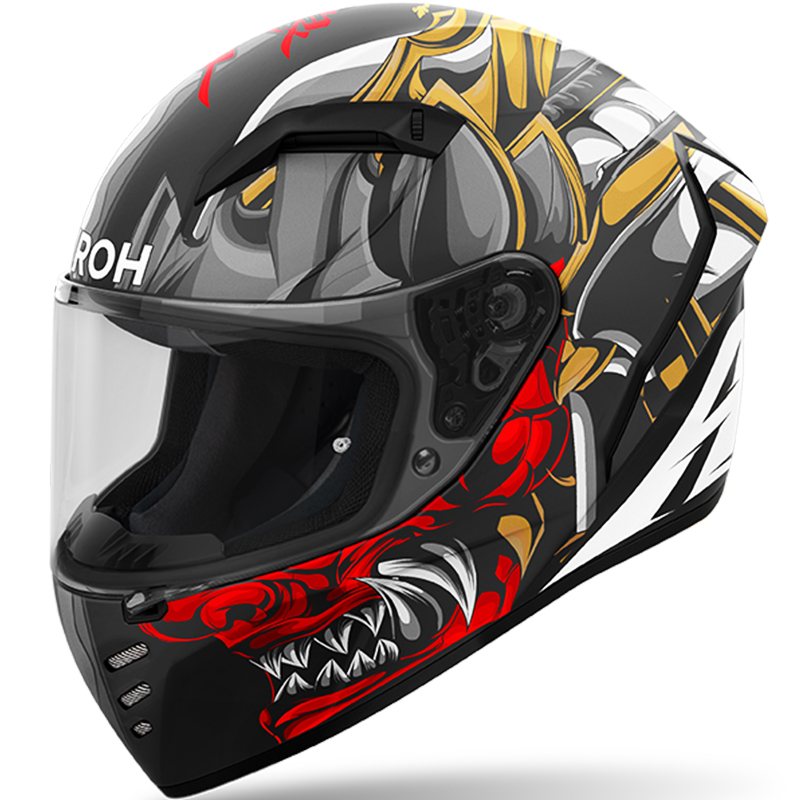 CASCO AIROH CONNOR SAMURAI MATT