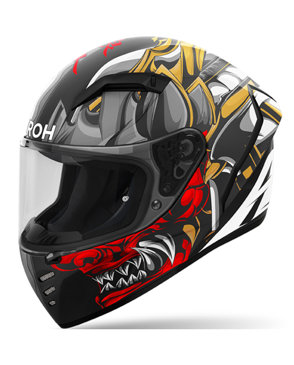 CASCO AIROH CONNOR SAMURAI MATT