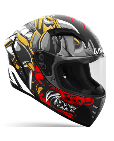 CASCO AIROH CONNOR SAMURAI MATT