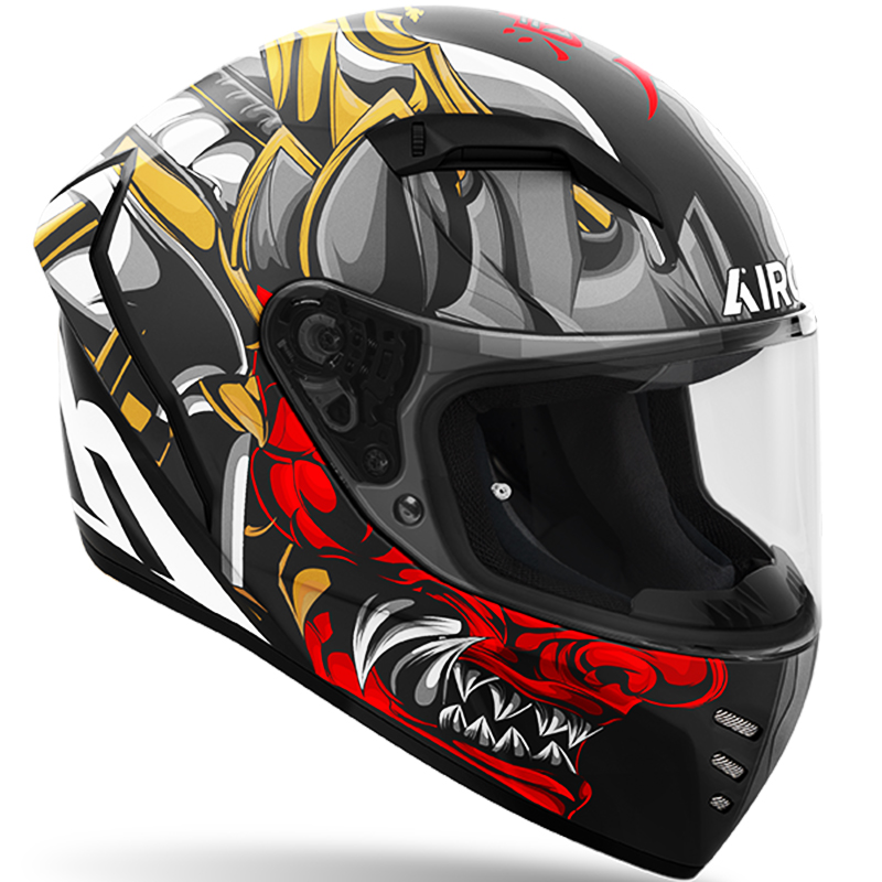 CASCO AIROH CONNOR SAMURAI MATT