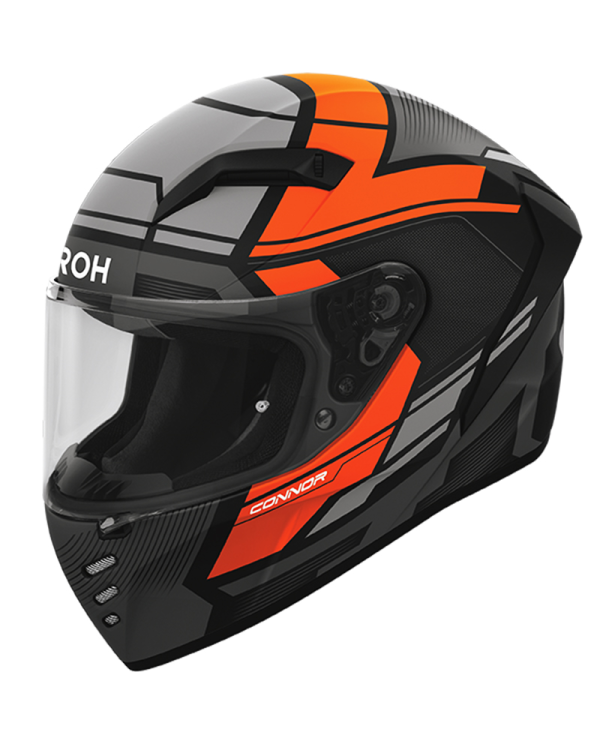 CASCO AIROH CONNOR EGO ORANGE MATT