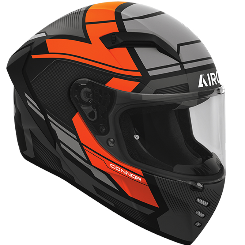 CASCO AIROH CONNOR EGO ORANGE MATT