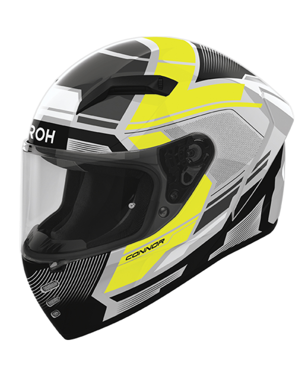 CASCO AIROH CONNOR EGO YELLOW GLOSS