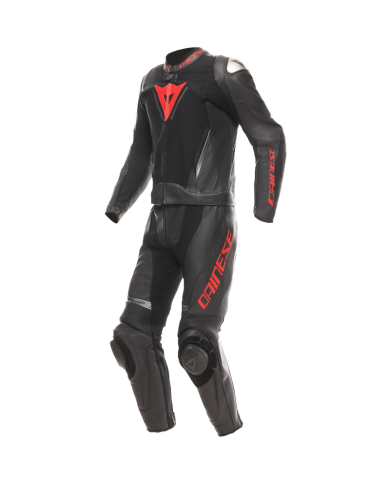 MONO DAINESE DEMON SPRINT DIVISIBLE BLACK/BLACK/RED-LAVA