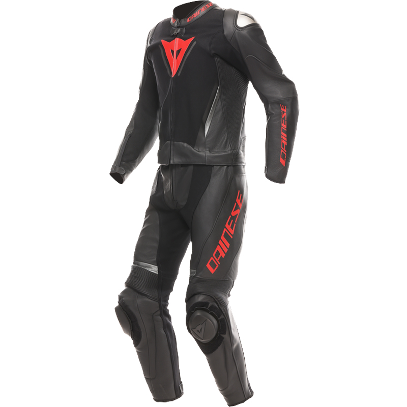 MONO DAINESE DEMON SPRINT DIVISIBLE BLACK/BLACK/RED-LAVA