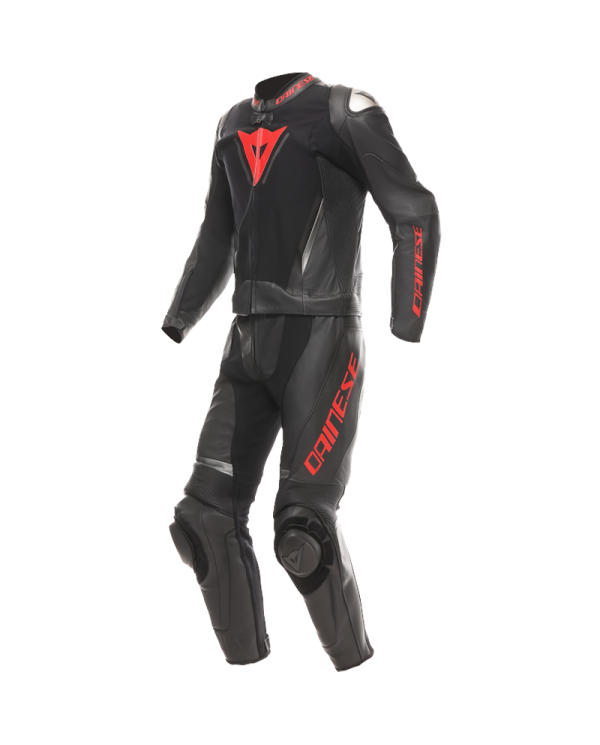 MONO DAINESE DEMON SPRINT DIVISIBLE BLACK/BLACK/RED-LAVA