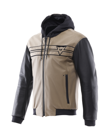 CHAQUETA DAINESE VINTEDGE LEATHER SAND/BLACK