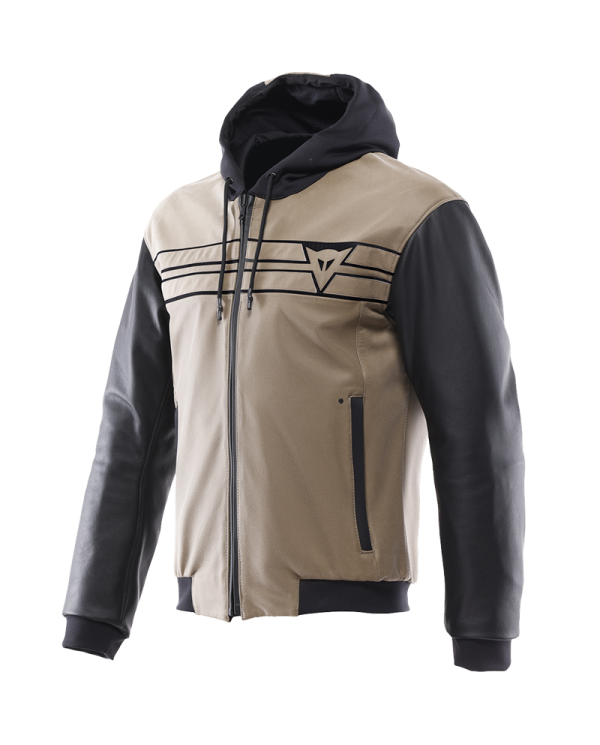 CHAQUETA DAINESE VINTEDGE LEATHER SAND/BLACK