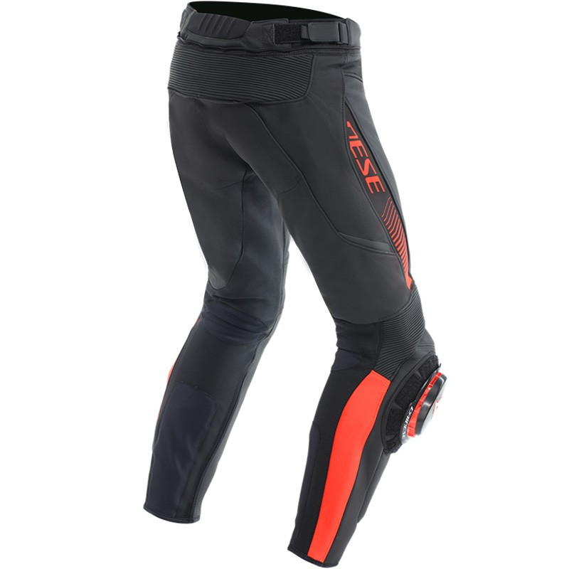 PANTALONES DAINESE SUPER SPEED NEW BLACK/RED FLUO
