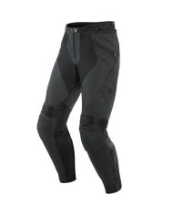 PANTALONES DAINESE PONY 3 NEW PIEL PERFORADOS BLACK-MATT