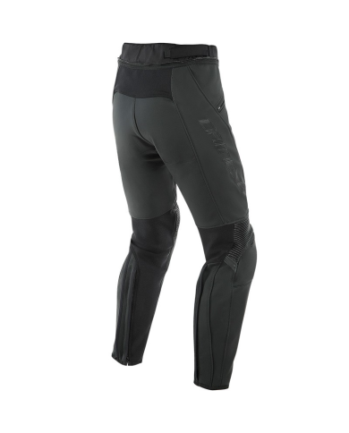 PANTALONES DAINESE PONY 3 NEW PIEL PERFORADOS BLACK-MATT