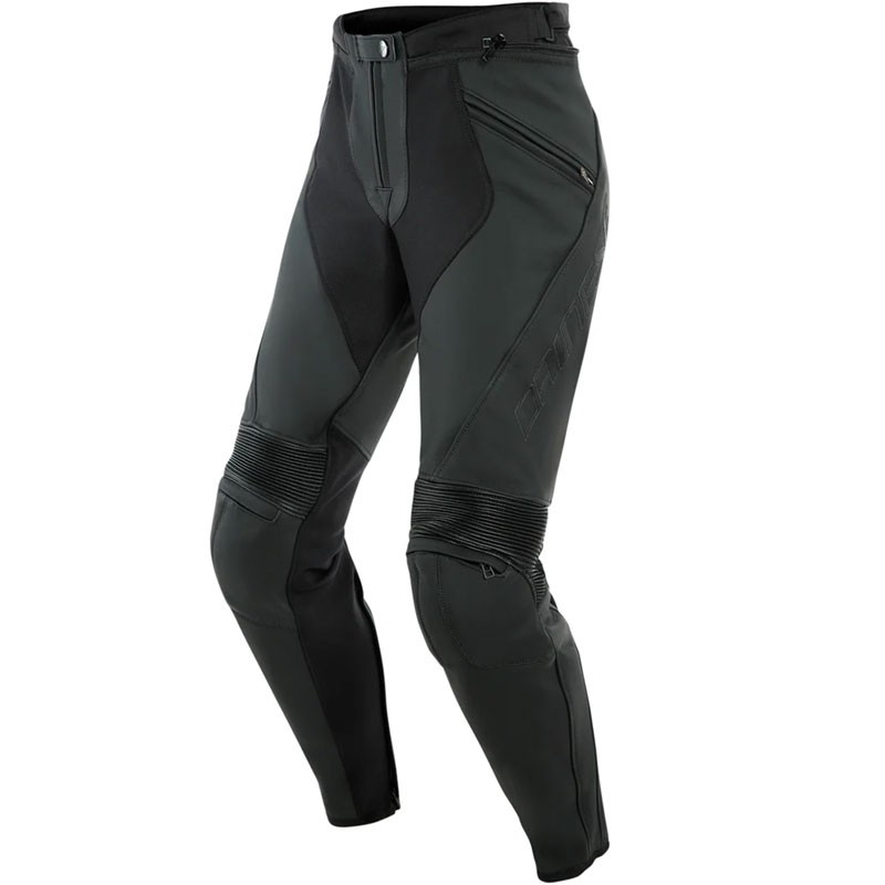 PANTALONES DAINESE PONY 3 NEW PIEL LADY BLACK-MATT