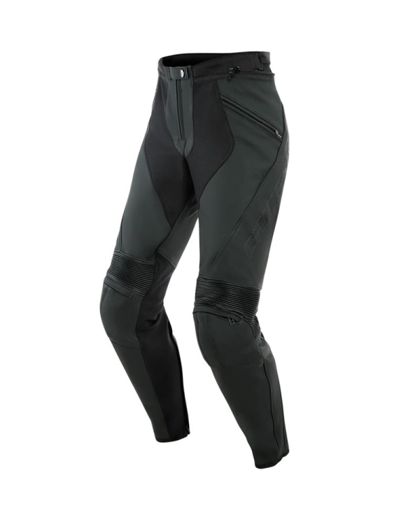 PANTALONES DAINESE PONY 3 NEW PIEL LADY BLACK-MATT