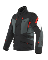 CHAQUETA DAINESE CARVE MASTER 3 GORE-TEX BLACK/EBONY/LAVA-RED