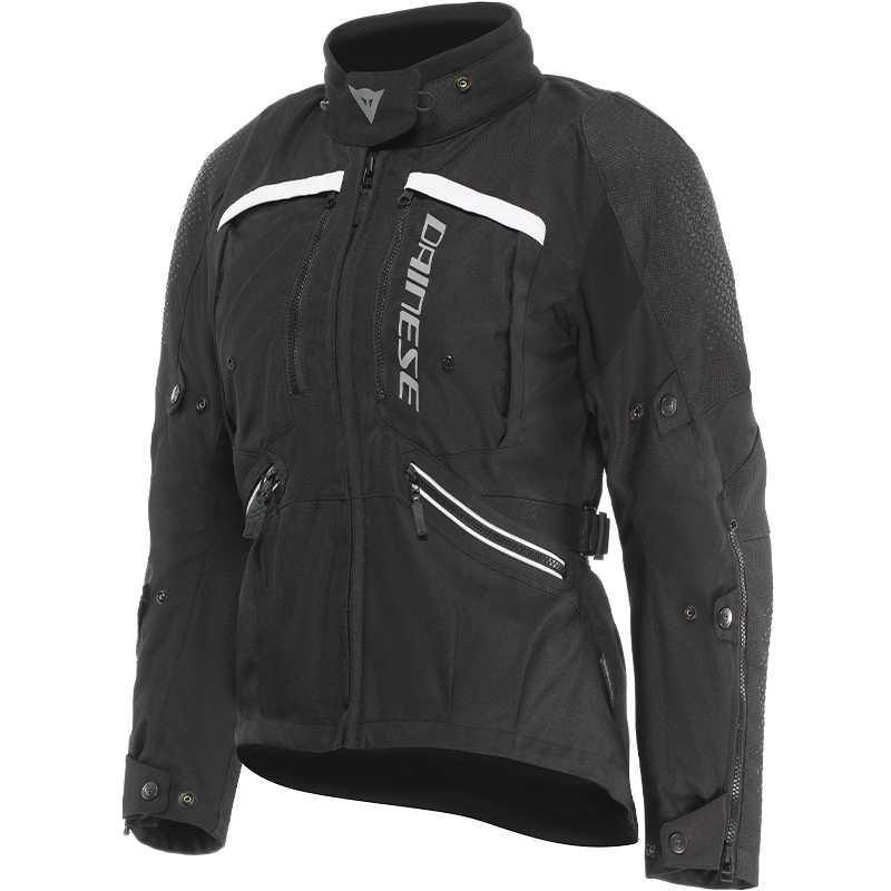CHAQUETA DAINESE GULLFOSS D-DRY LADY BLACK/BLACK/TIDAL FOAM BLACK/BLACK