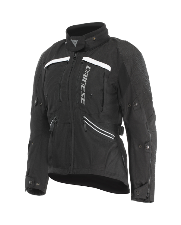CHAQUETA DAINESE GULLFOSS D-DRY LADY BLACK/BLACK/TIDAL FOAM BLACK/BLACK