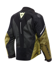 CHAQUETA DAINESE SUPER SPRINT D-DRY BLACK/GREEN/FLUO YELLOW
