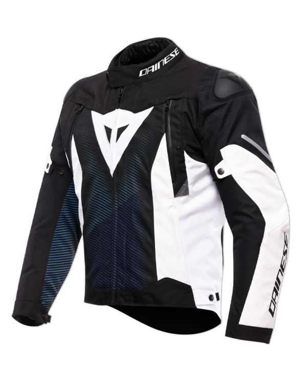 CHAQUETA DAINESE SUPER SPRINT D-DRY BLACK/BLUE/WHITE