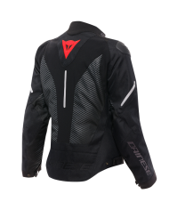 CHAQUETA DAINESE SUPER SPRINT D-DRY LADY BLACK/BLACK/RED LAVA