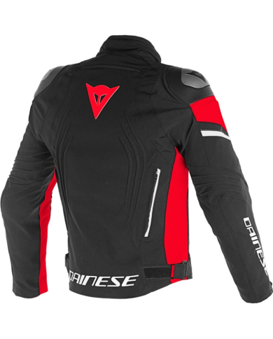 CHAQUETA DAINESE RACING 3 D-DRY NEW BLACK/BLACK/RED