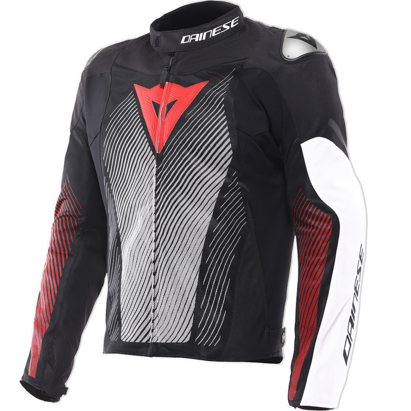 CHAQUETA DAINESE VENTAR AIR TEX BLACK/WHITE/RED