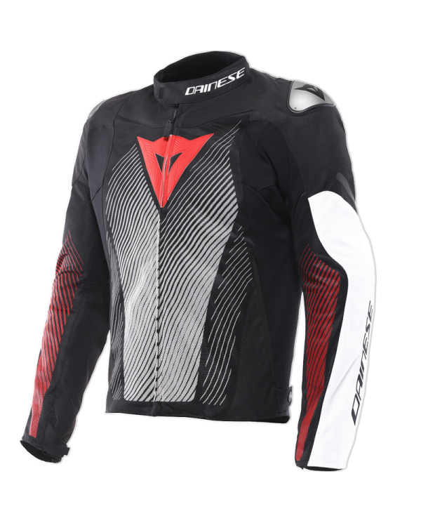 CHAQUETA DAINESE VENTAR AIR TEX BLACK/WHITE/RED