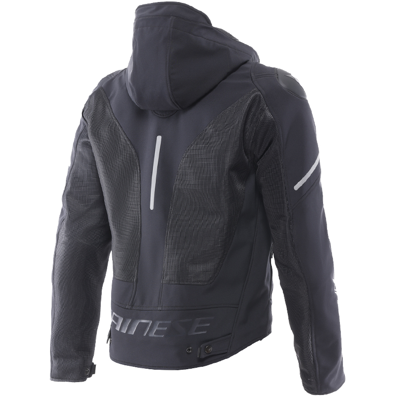 CHAQUETA DAINESE SUPER SPRINT AIR TEX BLACK/WHITE