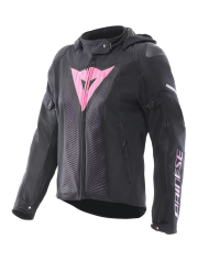 CHAQUETA DAINESE SUPER SPRINT AIR TEX LADY BLACK/PINK/VIOLA