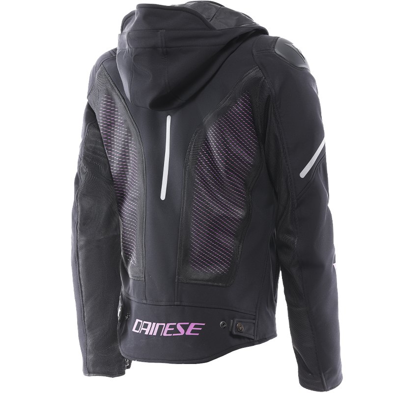 CHAQUETA DAINESE SUPER SPRINT AIR TEX LADY BLACK/PINK/VIOLA