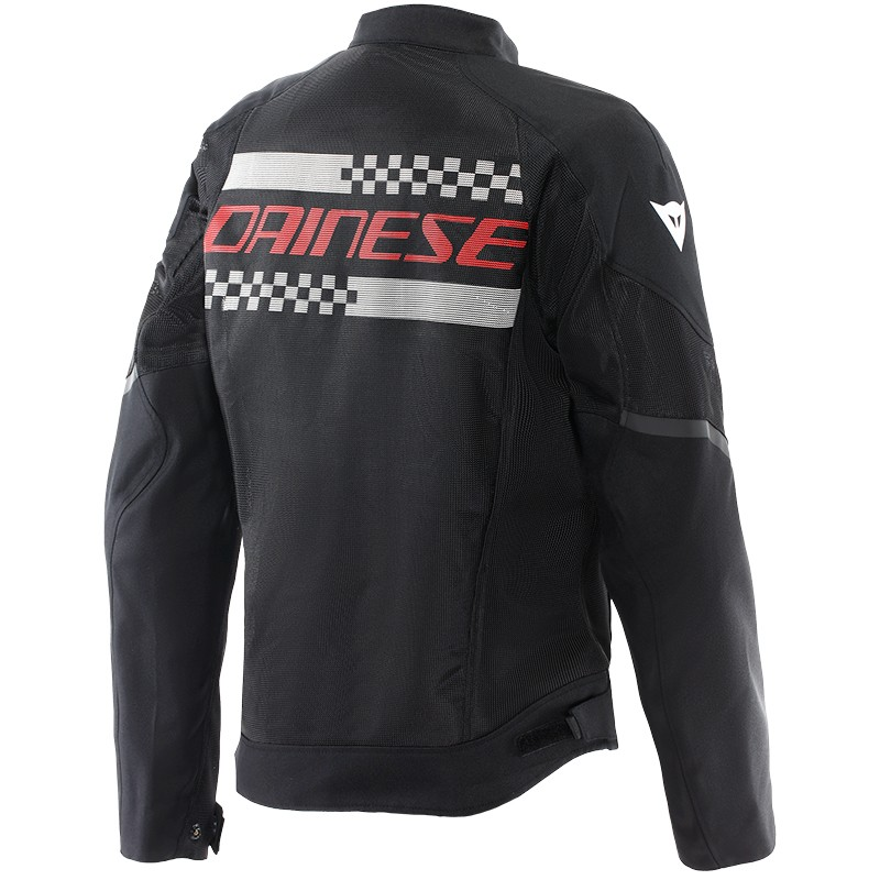 CHAQUETA DAINESE HEROSPHERE AIR TEX NEW JACKET NEGRO/BLANCO/ROJO