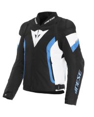 CHAQUETA DAINESE AVRO 5 TEX BLACK/BLUE/WHITE