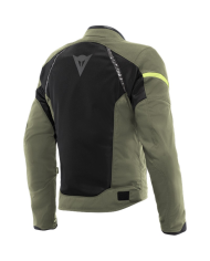CHAQUETA DAINESE AIR-FRAME 3 TEX NEW ARMY GREEN/BLACK/FLUO YELLOW