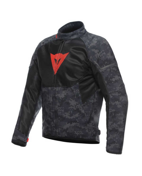 CHAQUETA DAINESE IGNITE AIR TEX NEW GREY CAMO/BLACK/RED FLUO
