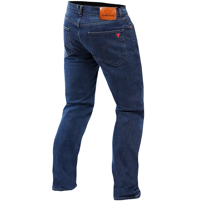 PANTALONES VAQUEROS DAINESE 5-POCKET DENIM RELAXED DEEP-BLUE