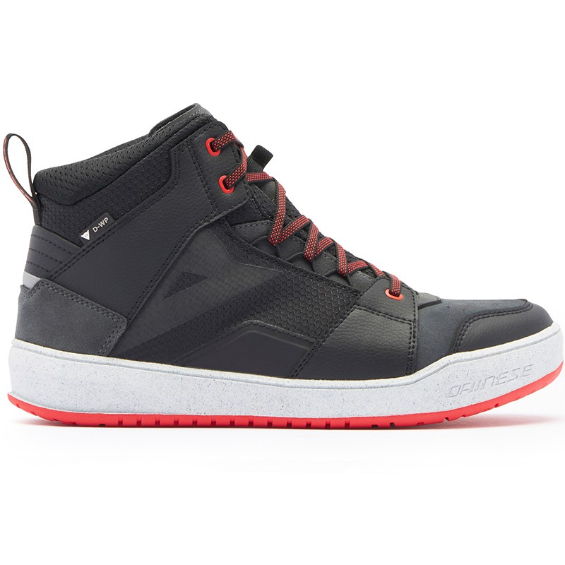 ZAPATILLAS DAINESE SUBURB D-WP NEW BLACK/WHITE/RED-LAVA