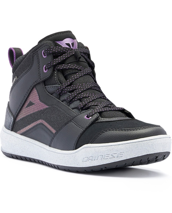 ZAPATILLAS DAINESE SUBURB D-WP LADY NEW BLACK/WHITE/METAL PURPLE