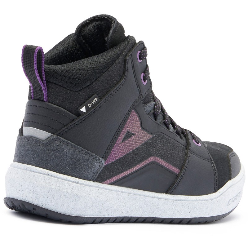 ZAPATILLAS DAINESE SUBURB D-WP LADY NEW BLACK/WHITE/METAL PURPLE