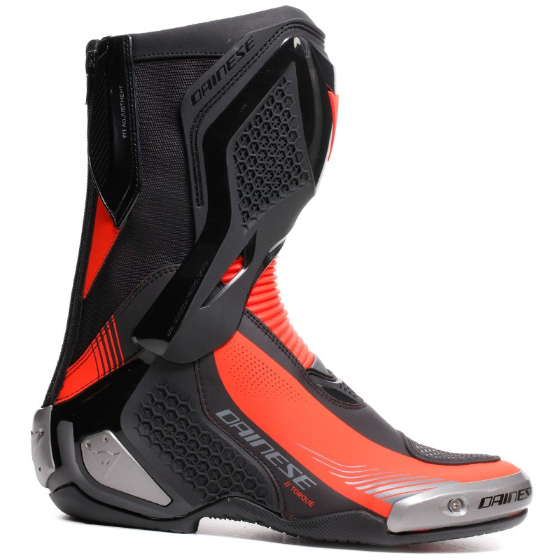 BOTAS DAINESE TORQUE 4 NEW BLACK/RED FLUO