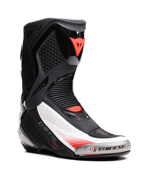 BOTAS DAINESE TORQUE 4 AIR NEW BLACK/WHITE/RED FLUO