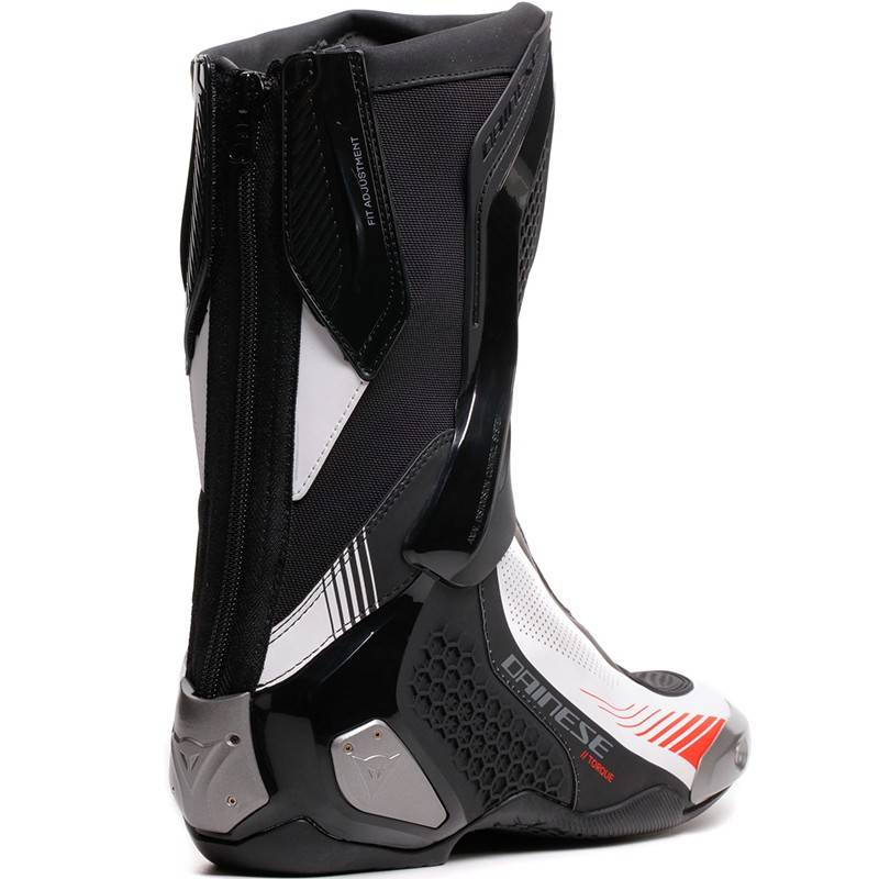 BOTAS DAINESE TORQUE 4 AIR NEW BLACK/WHITE/RED FLUO