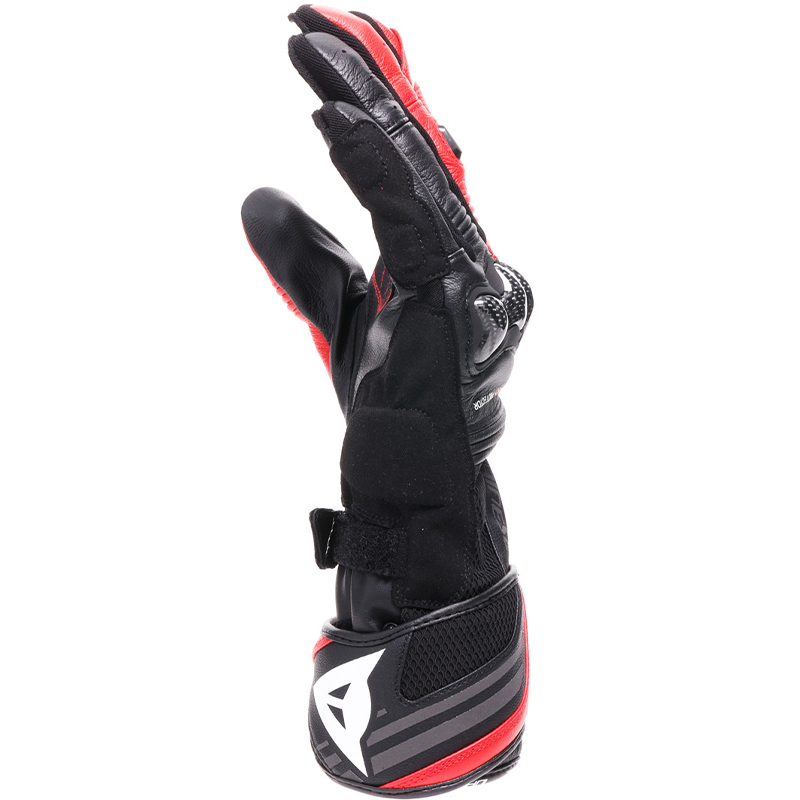 GUANTES DAINESE REACTO CARBON LONG BLACK/RED LAVA | Sport Racing de moto | %brands%